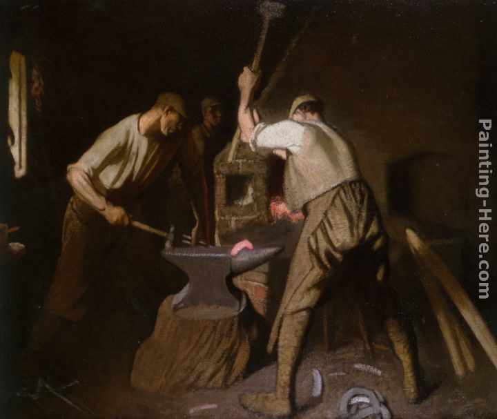 Sir George Clausen Our Blacksmith